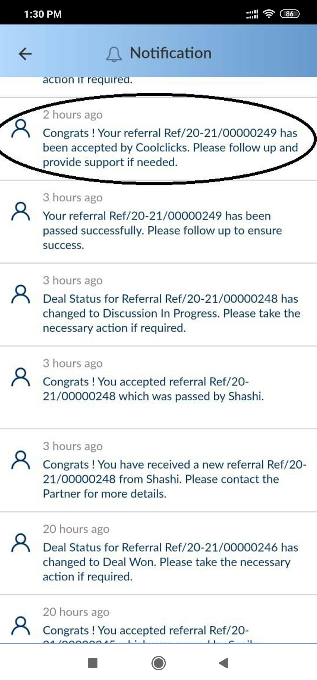 Screenshots Step 4